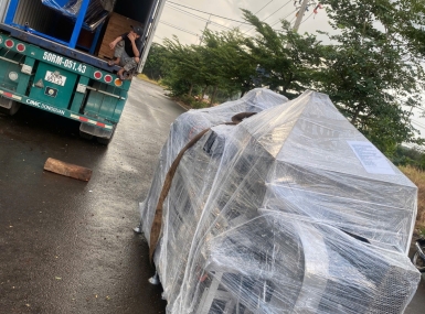 Exporting goods to the Indian market.