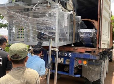 Exporting goods to the Indian market.